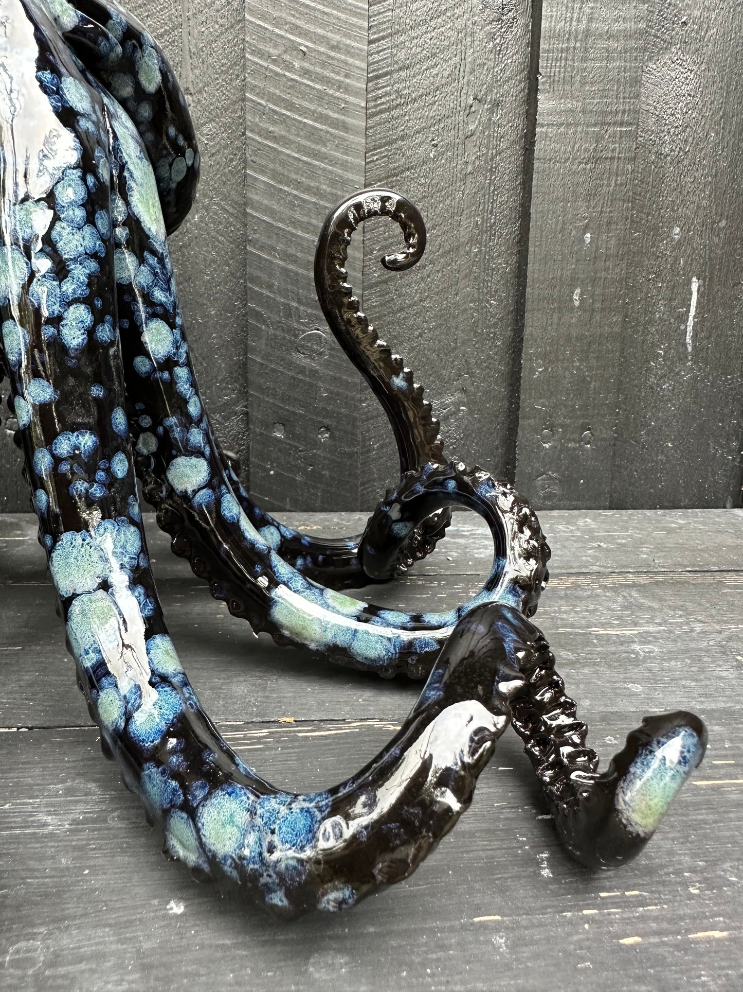 Black/Blue Octopus